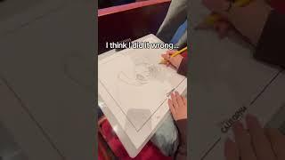 I messed up #hyperpigmentation #meme #californiaadventure #drawing #disneyland #art