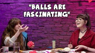 Briony is fascinated by balls