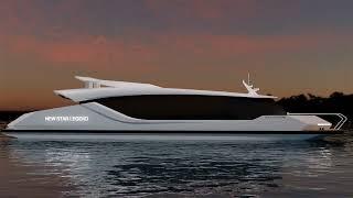 EXTERIOR DESIGN 2024 - PASSENGER BOAT by BMC ARCHITECTS