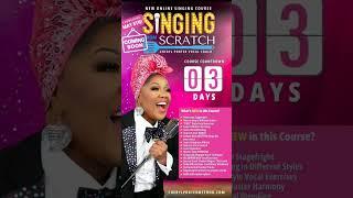 NEW Online Singing Course "Singing from Scratch" w/Cheryl Porter Vocal Coach COMING SOON!