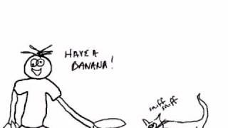 ZombieBanana Animations - Banana Hands Man and Banana Cat