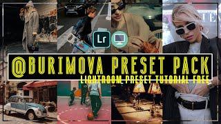 Lightroom Tutorial @Burimova Preset Pack