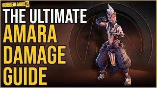 HOW TO MELT BOSSES AS AMARA! // Complete Guide to 1-Shot EVERYTHING // Borderlands 3