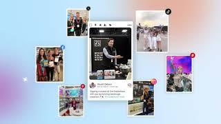 Social Wall 2.0 - The World's First AI Powered Social Wall For Events, Conferences, & More