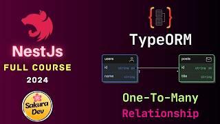 NestJs Full Course -8: One To Many Relationship in Type ORM