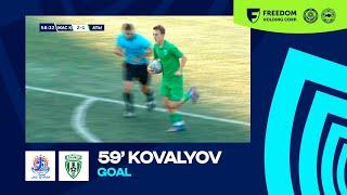 Freedom QJ League 2023. Matchday XI. Zhas Kyran 2-1 Atyrau. Kirill Kovalyov