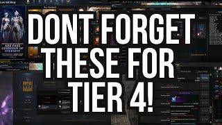 [Lost Ark] Quick PSA For Tier 4 - DON'T FORGET!