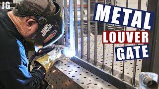 Metal Louver Gate Build | JIMBO'S GARAGE