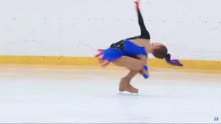 Ksenia Melkumova Ксения Мелкумова FS - 21.12.2017 Новогодний кубок