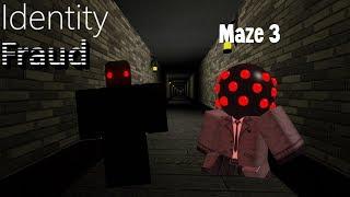 How to complete maze 3 in Identity Fraud Revamp (Part 2) (Roblox)