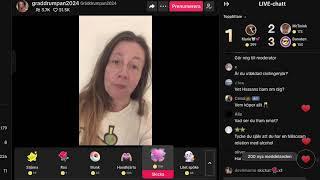 Gräddrumpan live på tiktok igen