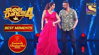 Shilpa और Sanjay Dutt ने Recreate की अपनी "Aaila Re" Performance | Super Dancer 4 | सुपर डांसर 4