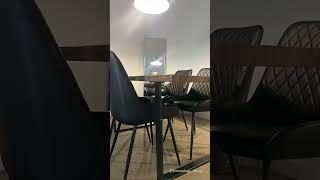 HOMCOM Modern Dining Chairs Set of 4 | Aosom Canada