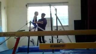 Ebony Gymnastics At 3 Years Old.