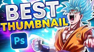 How To Make THE BEST Thumbnails on YouTube (Photoshop)