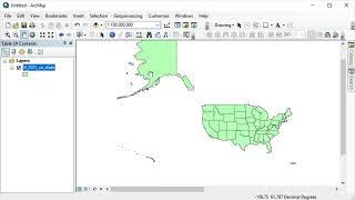 Working with Map Projections in ArcMap