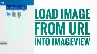 Load Image from URL into imageView using glide. Sketchware tutorial