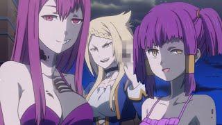 Maou sama, Retry! #7 | The Killer Queen Vs Hanitora and Low Level Demons (Dub)