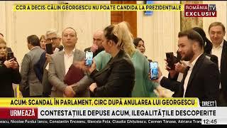 Diana Şoşoacă, scandal în Parlament după eliminarea lui Călin Georgescu