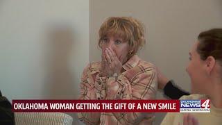 Doctors surprise Oklahoman with $50,000 new smile