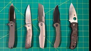 Rob’s Nerdy Knives 2022 top 4 high end knives (category 1)… part 4 of 4… & 1 honorable mention.