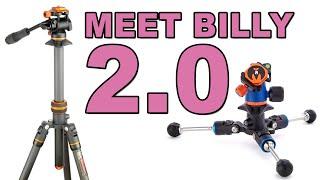 3 Legged Thing Punks Billy 2.0 Video Tripod Review - YouTube Content Creation