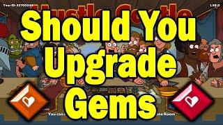 Hustle Castle - Should you upgrade or merge your gems? Everything you need to know!