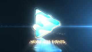 Never Hide Events Logo Reveal.