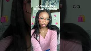 Unbox My New Glasses With Me!  AOOLIA try-on haul #eyewear #eyewearfashion #tryonhaul