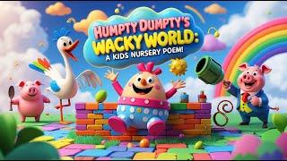 Humpty Dumpty’s Wacky World - A Kids Nursery Poem | Cherrylemon Baby Nursery Rhymes and Kids Songs