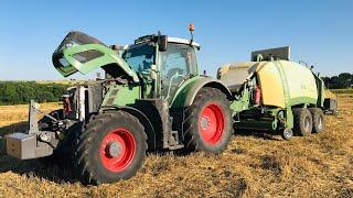 300 BEYGİR İSTEYEN MAKİNAYI ÇEVİRMEK KOLAY DEĞİL | FENDT 720 VARİO - KRONE BİGPACK 1290 HDP