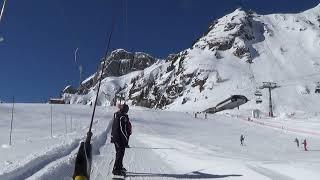 Risalita integrale skilift Leitner "2000" - Chamonix Mont Blanc / Téléski / Telesquì / Skiheis