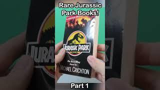 RARE Jurassic Park Books | Part 1