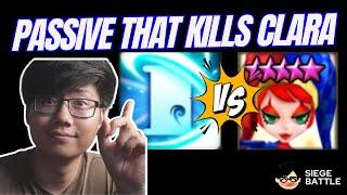 This is The Best Counter Unit Against Clara In Siege! - Summoners War