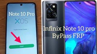 Infinix Note 10 Pro  Frp Bypass Android 11 |  Infinix X695 Google Account Bypass Without Pc 2024