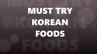 Must Try Korean Foods & Easiest Conversion of Won to Php