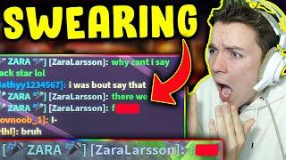 Zara Larsson was Caught SWEARING on Roblox...