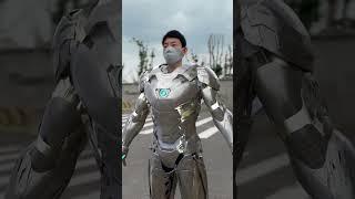 Iron Man Battle Armor Wearing3D Special Effects | 3D Animation #shorts #vfxhd