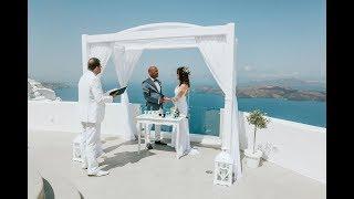 Bruno & Linda | a wedding in Santorini