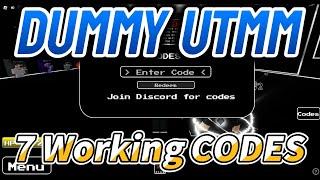 *WORKING CODES* Dummy UTMM New Codes for September 2024