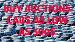 BUY CHEAP AUTIONS CARS AS LOW AS 300$