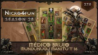 Diablo 3 RoS - Médico Brujo Mundunugu Manitu - T16 [2.7.5 - S28]