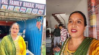 चार धाम यात्रा सुरु|तूफान ने सब खराब कर दिया आगयी सबसे मिलनेPal Family Break point |UP Vlogger Babli