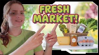 Свежие продукты в Fresh Market! | SUPERMARKET SIMULATOR #11