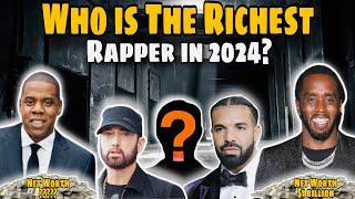 Top 10 Richest Rappers In The World 2024. With Evidence and facts including Net Worth, Houses & Cars