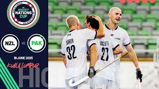 FIH Hockey Men's Nations Cup 2024-25 Highlights: New Zealand vs Pakistan | Match 11