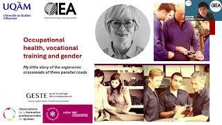 IEA Webinar #59 Occupational health, vocational training and gender: crossroads of parallel roads