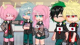 ⁉️What's your nationality? || meme/trend || BNHA/MHA || Deku w BakuSquad || AU || Gacha