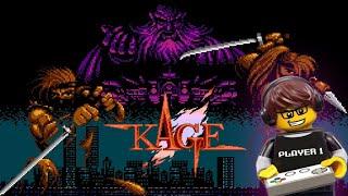 АльтерLEGO играет в  Kage (Shadow of the ninja ) на NES