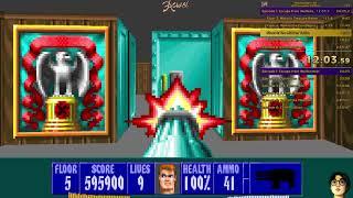 Wolfenstein 3D ► All Episodes ► 100% Speedrun ► 2:43:26